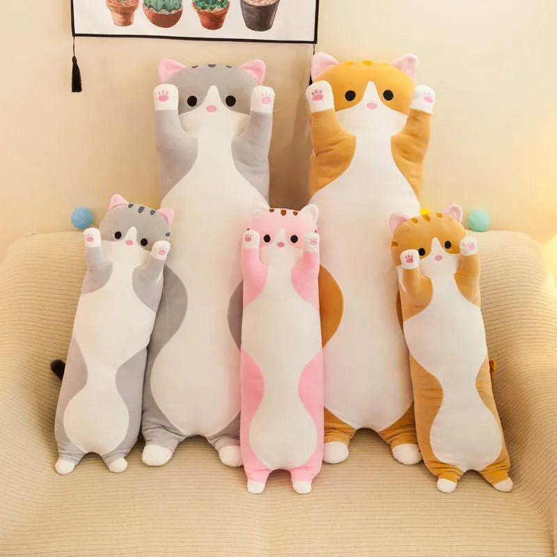 90cm Cute Long Plush Cat